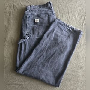 Lee Dungarees Black Capenter Jeans